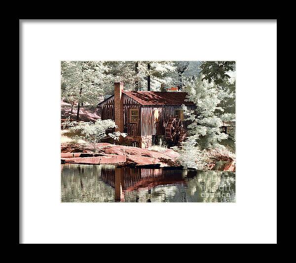 Perry's Mill Pond Framed Print featuring the photograph Mill Pond Dreamscape by Stephanie Petter Garrett