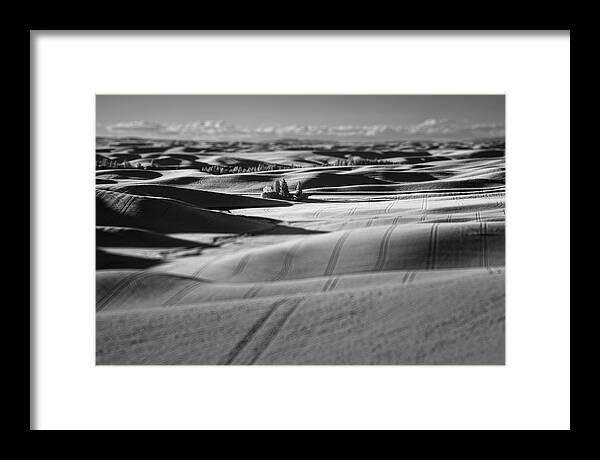 Agriculture Framed Print featuring the photograph Minature Palouse by Jon Glaser