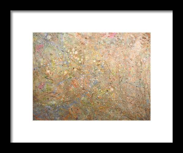 Minimal Framed Print featuring the painting Minimal 8 by James W Johnson