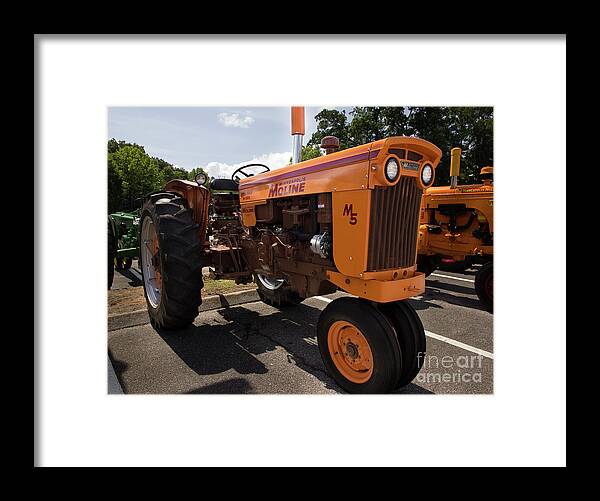 Tractor Framed Print featuring the photograph Minneapolis-Moline M5 by Mike Eingle