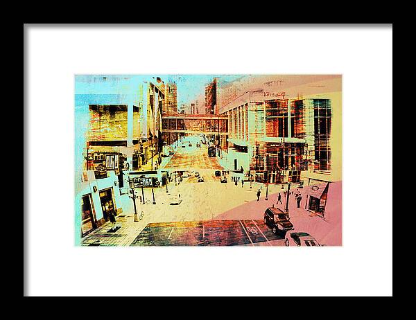 Minneapolis Framed Print featuring the photograph Minneapolis Streets 2 by Susan Stone