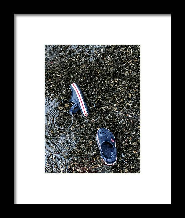 Shoes Framed Print featuring the photograph Missing by Sami Martin
