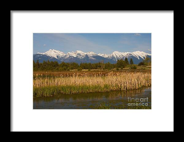 Mission Mountains Framed Print featuring the photograph Mission Mountain Delight by Katie LaSalle-Lowery