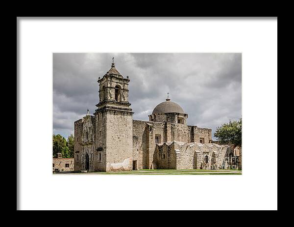 Church Framed Print featuring the photograph Mission San Jose - 1352 by Teresa Wilson