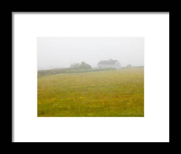 Countryside Framed Print featuring the photograph Misty ireland morning by Sue Morris