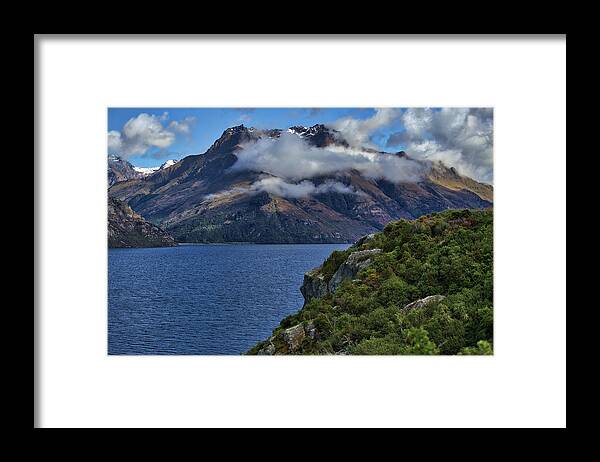 Queenstown Framed Print featuring the photograph Misty Morning by Amber Kresge