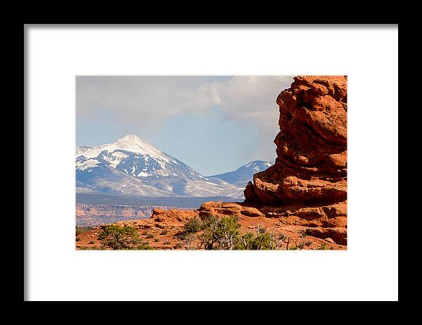 Utah Framed Print featuring the photograph Moab by Trina Huston
