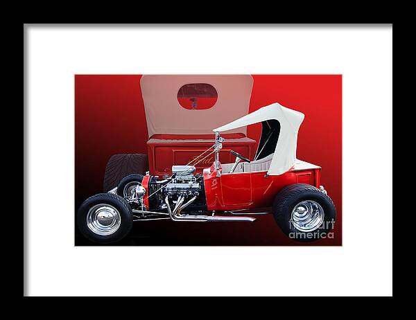 Model T Framed Print featuring the photograph Model T Ford by Jim Hatch