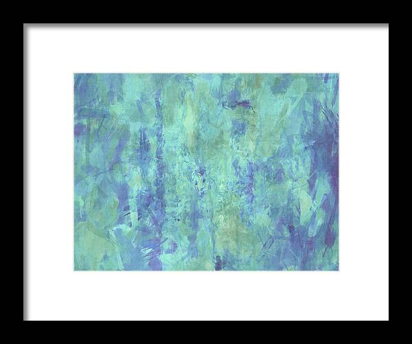 Modern Framed Print featuring the mixed media Modern Contemporary 22 by Ken Figurski