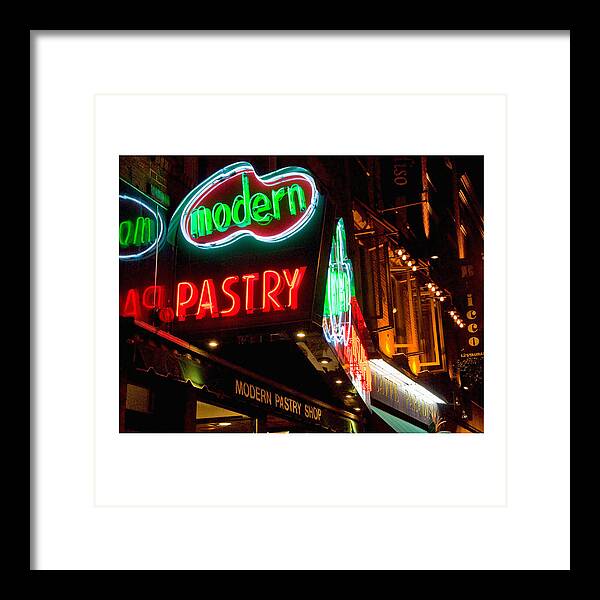 Modern Pastry Framed Print featuring the photograph Modern Pastry Custom Order by Joann Vitali