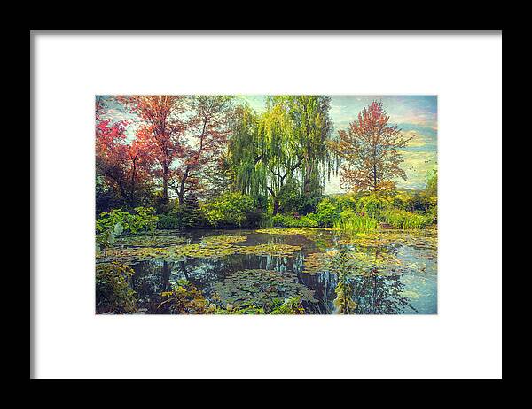 Monet Framed Print featuring the photograph Monet's Afternoon by John Rivera