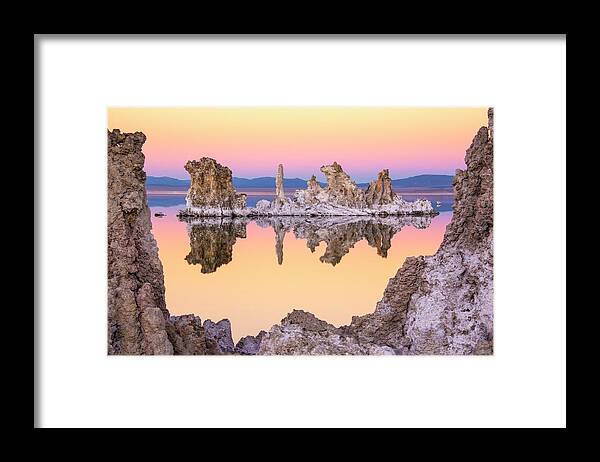 Eastern Sierra Framed Print featuring the photograph Mono Lake Through a Tufa Frame by Joe Doherty