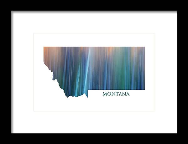 Montana Framed Print featuring the photograph Montana in Pastel by Whispering Peaks Photography