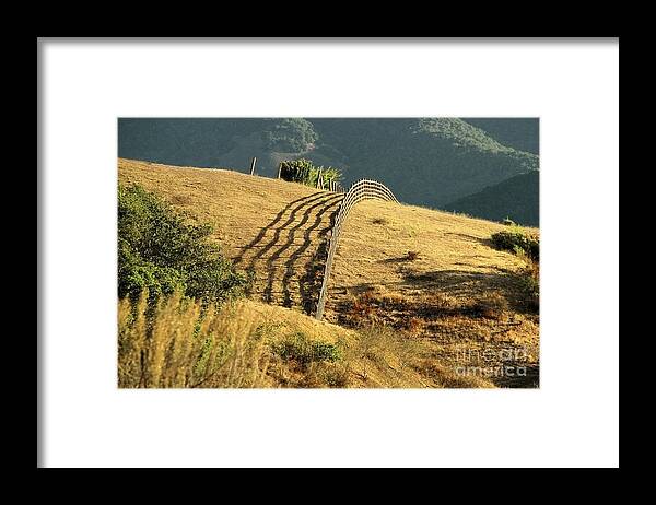 Hills Framed Print featuring the photograph Monterey Hills by Ellen Cotton