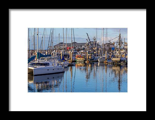 Monterey Framed Print featuring the photograph Monterey Marina Afternoon by Derek Dean