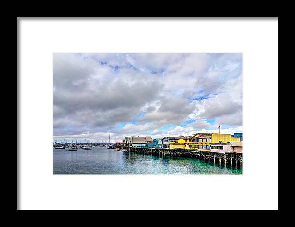 Monterey Framed Print featuring the photograph Monterey Wharf by Derek Dean