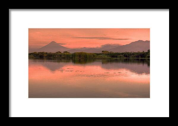  Framed Print featuring the photograph Monterrico Sunrise by Stephen Dennstedt
