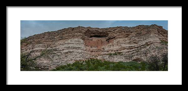 Arizona Framed Print featuring the photograph Montezumas Castle by Ralph Vazquez