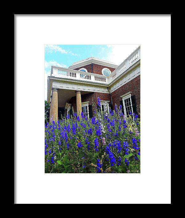 Monticello Framed Print featuring the photograph Monticello 4 by Ron Kandt