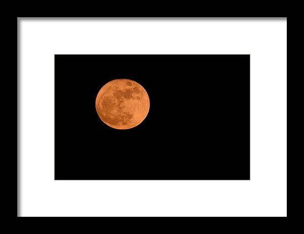 Full Moon Framed Print featuring the photograph Moon Before Yule by Bradford Martin