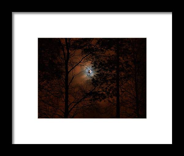 Lehtokukka Framed Print featuring the photograph Moonshine 04 Bad moon rising by Jouko Lehto