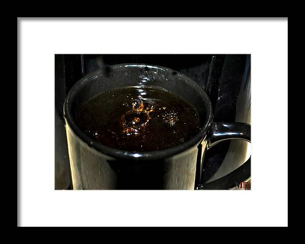 Buffalo Framed Print featuring the photograph Morning Brew by Michael Frank Jr