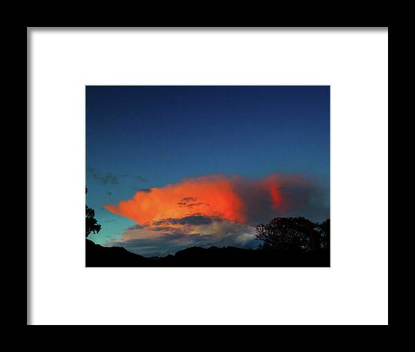 Sunrise Framed Print featuring the photograph Morning Clouds by Mark Blauhoefer