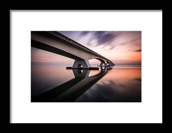 Landscape Framed Print featuring the photograph Morning Colors by Sus Bogaerts