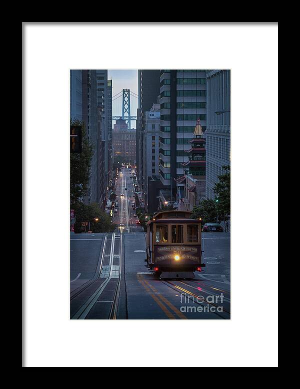 San Francisco Framed Print featuring the photograph Morning Commute by JR Photography