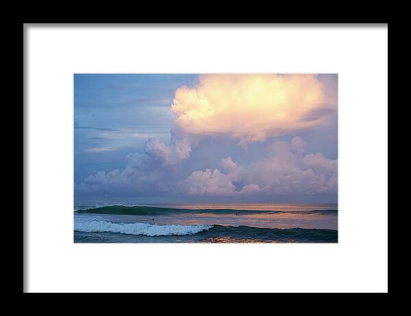 Surfing Framed Print featuring the photograph Morning Glory by Nik West