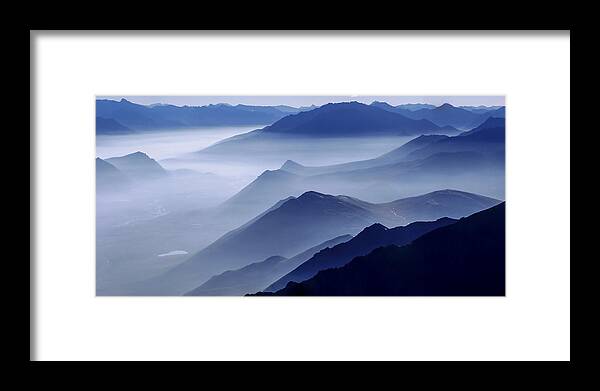 Morning Mist Framed Print featuring the photograph Morning Mist by Chad Dutson