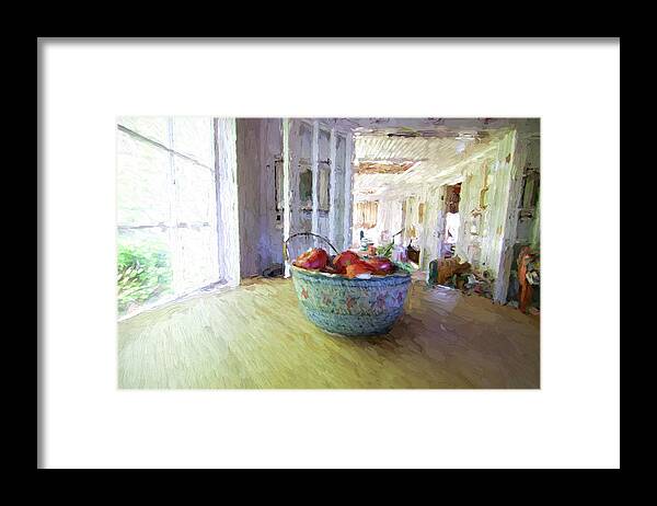 Sunshine Framed Print featuring the photograph Morning on the Farm by Pete Rems
