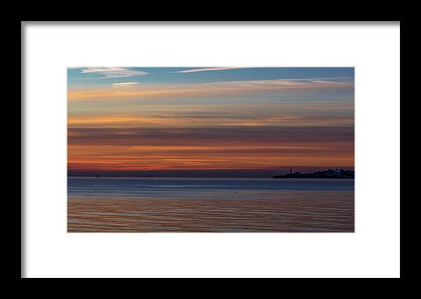 Landscape Framed Print featuring the photograph Morning Pastels by Darryl Hendricks