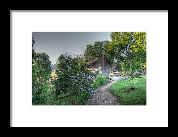 Mccormicks Farm Framed Print featuring the photograph Morning Walk by Todd Hostetter