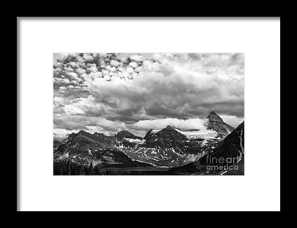 Mount Assiniboine Framed Print featuring the photograph Mount Assiniboine Canada 7 by Bob Christopher