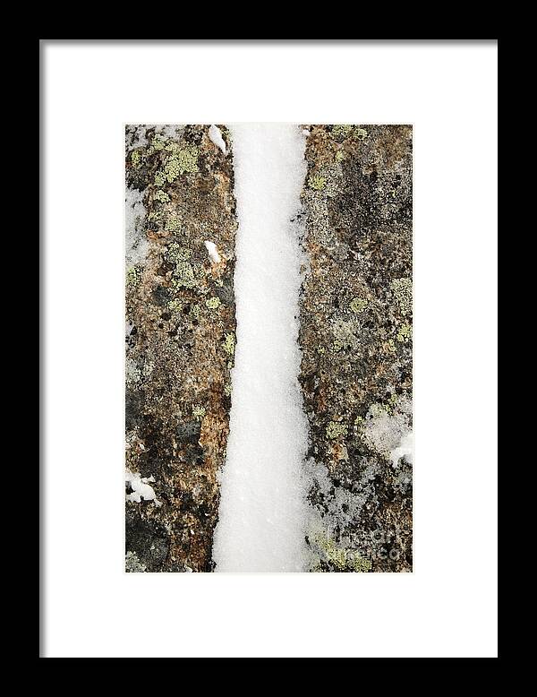 Abstract Framed Print featuring the photograph Mount Crawford - White Mountains New Hampshire by Erin Paul Donovan