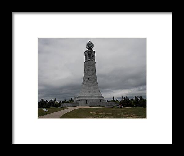 War Memorial Framed Print featuring the photograph Mount Greylock War Memorial by Catherine Gagne
