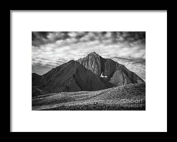 Sierras Framed Print featuring the photograph Mount Morrison by Anthony Michael Bonafede