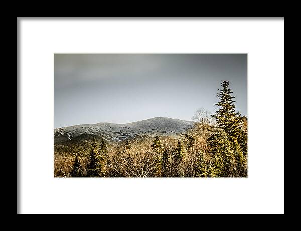 Scenic Framed Print featuring the photograph Mount Washington by Debra Forand