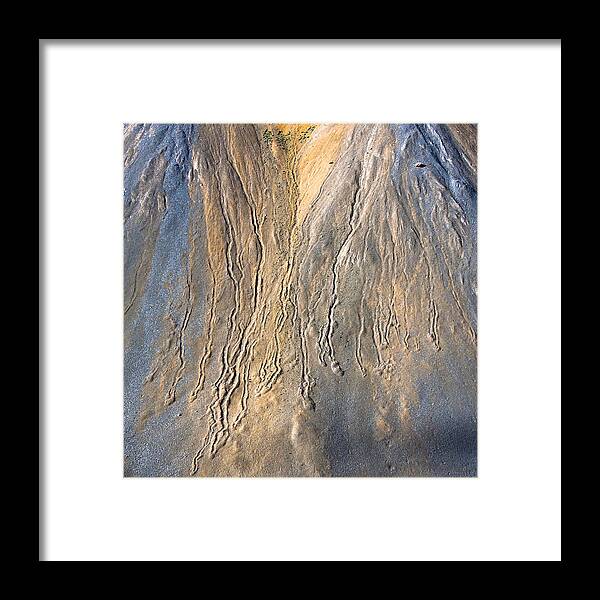 Mountain Framed Print featuring the photograph Mountain abstract 3 by Hitendra SINKAR