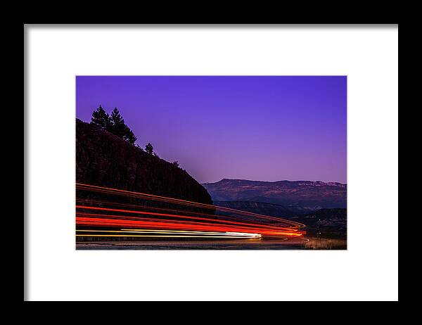 Mountain Framed Print featuring the photograph Mountain Driving by Andrew Soundarajan