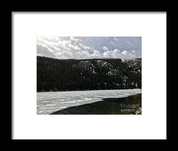 Mountain Framed Print featuring the photograph Mountain Lake by Dennis Richardson