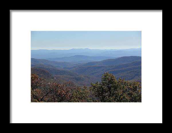 Mountains Framed Print featuring the photograph Mountain Landscape 4 by Allen Nice-Webb