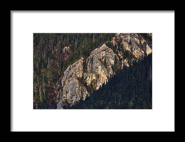 Mountain Framed Print featuring the photograph Mountain Light by Edward Betz