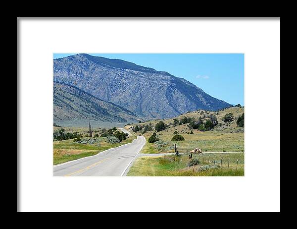  Framed Print featuring the photograph Mountain by Michelle Hoffmann