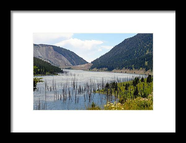  Framed Print featuring the photograph Mountain River by Michelle Hoffmann