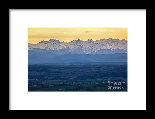 Adornment Framed Print featuring the photograph Mountain Scenery 15 by Jean Bernard Roussilhe