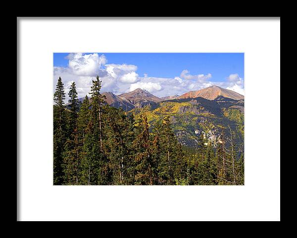 Colorado Framed Print featuring the photograph Mountains Aglow by Marty Koch