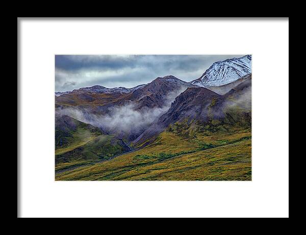 Denali Framed Print featuring the photograph Mountains In The Mist by Rick Berk