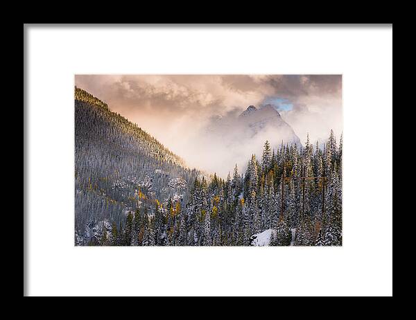 Colorado Framed Print featuring the photograph Mountains Light by Chuck Jason